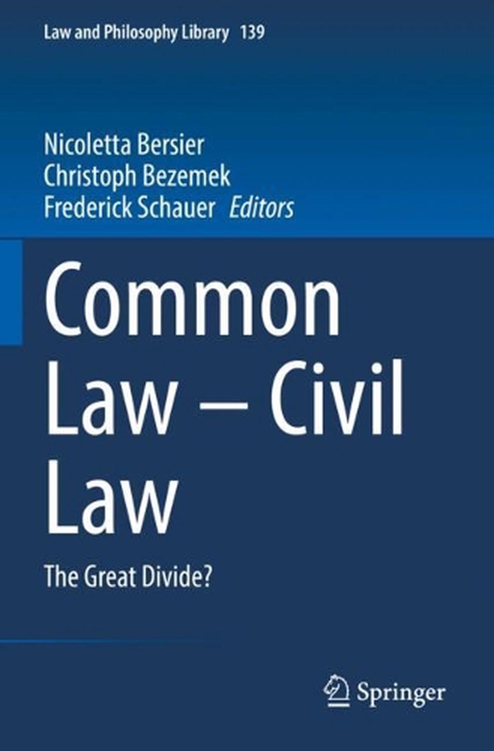 Common Law – Civil Law, 9783030877200