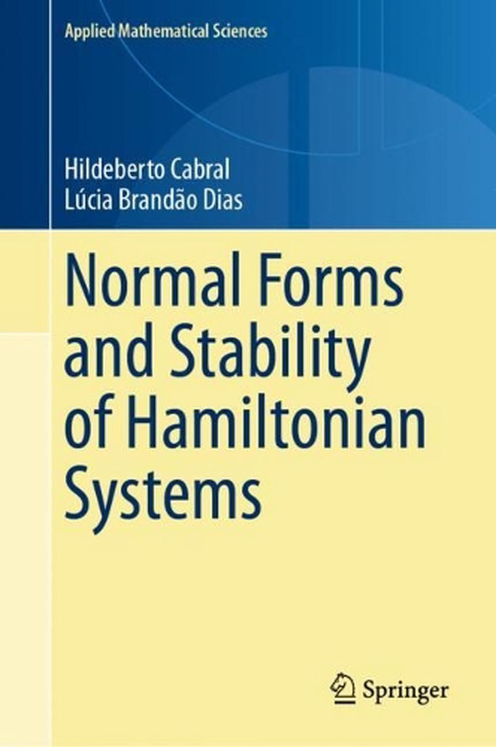 Normal Forms and Stability of Hamiltonian Systems, 2023rd Edition, 9783031330452