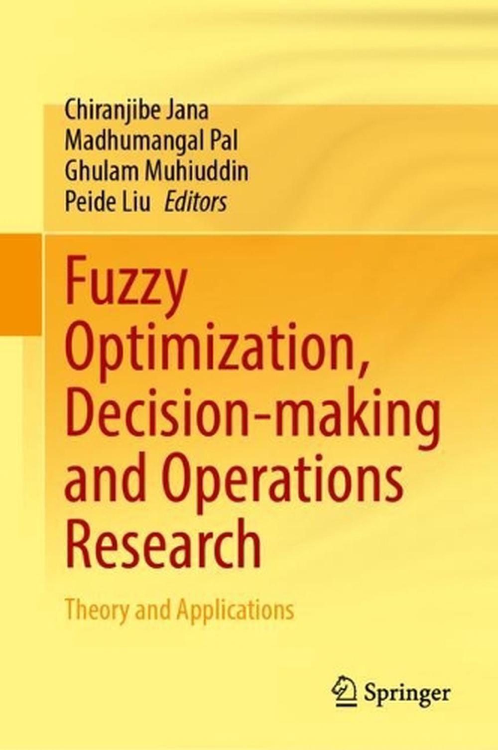 Fuzzy Optimization, Decision-making and Operations Research, 9783031356674