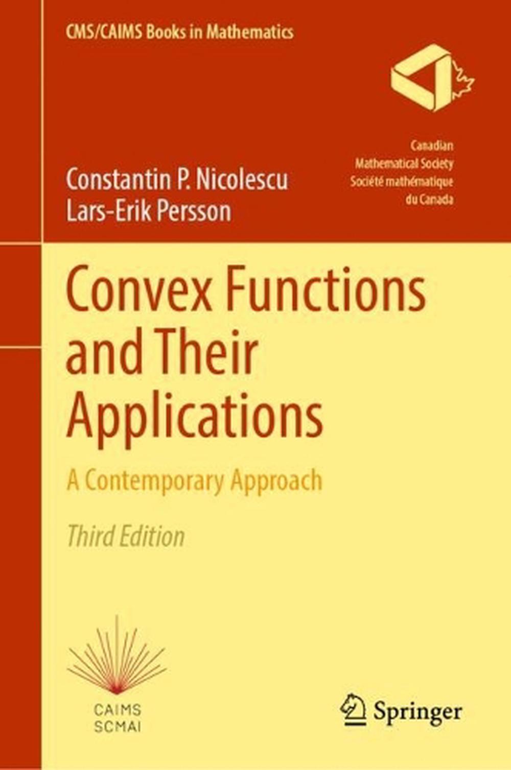 Convex Functions and Their Applications, 9783031719660