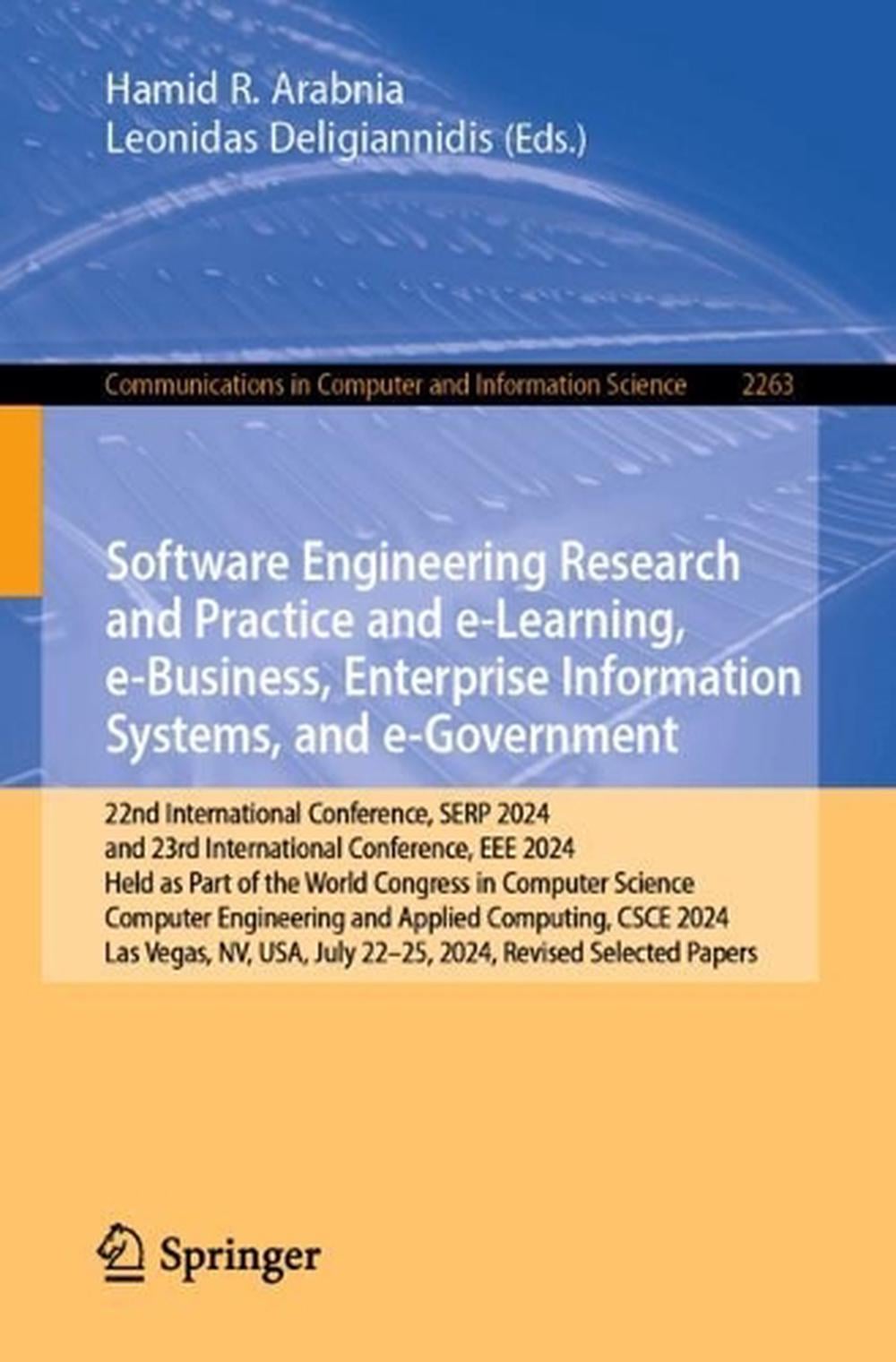 Software Engineering Research and Practice and e-Learning, e-Business ...