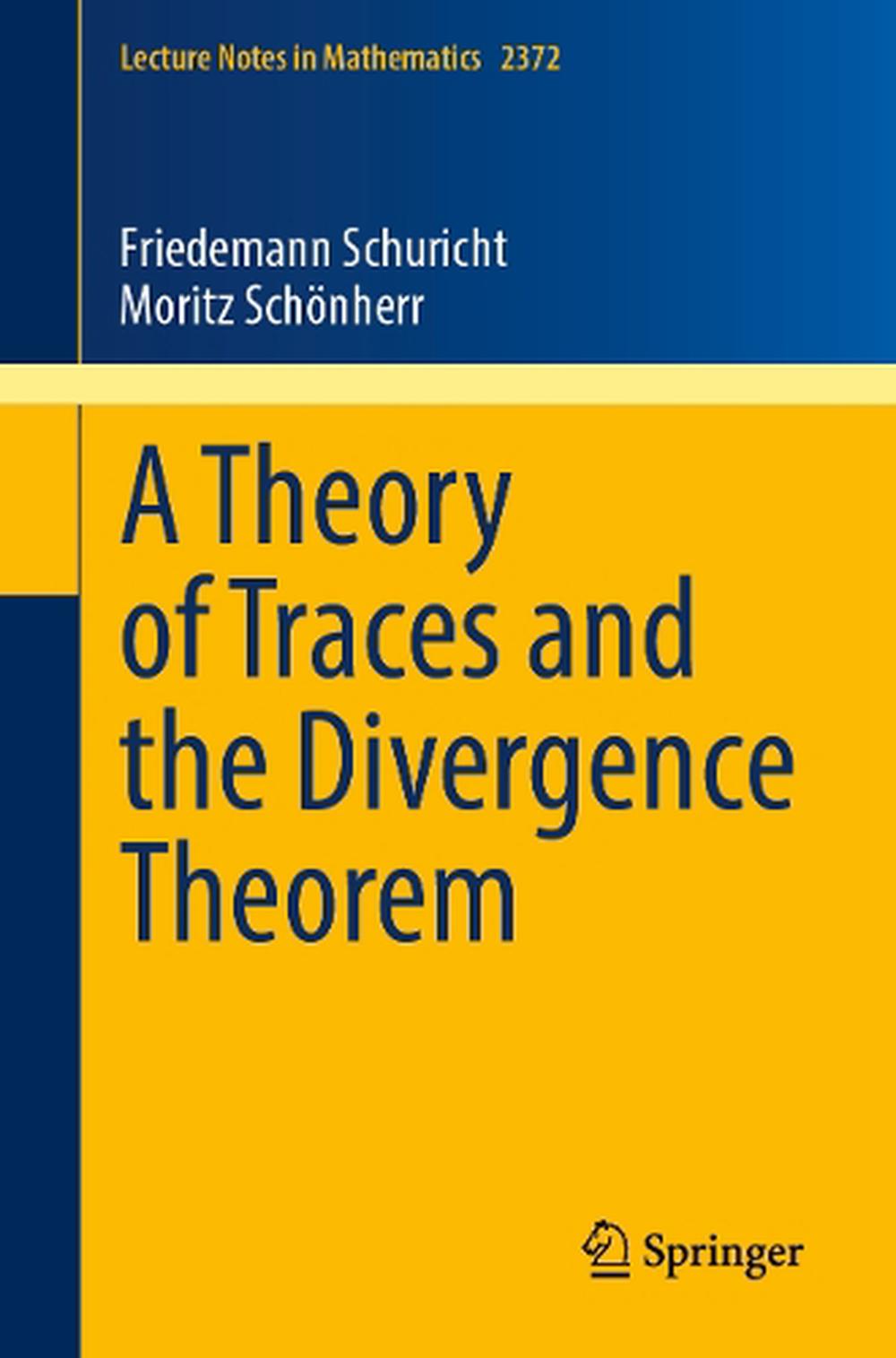 A Theory of Traces and the Divergence Theorem, 9783031866630