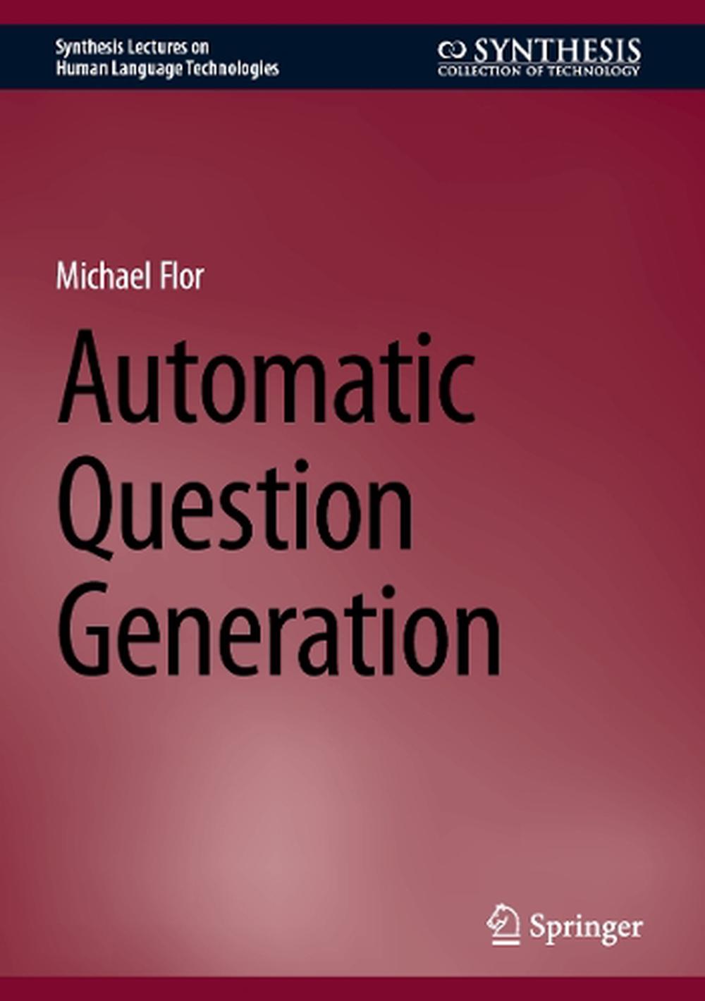 Automatic Question Generation, 9783031920714