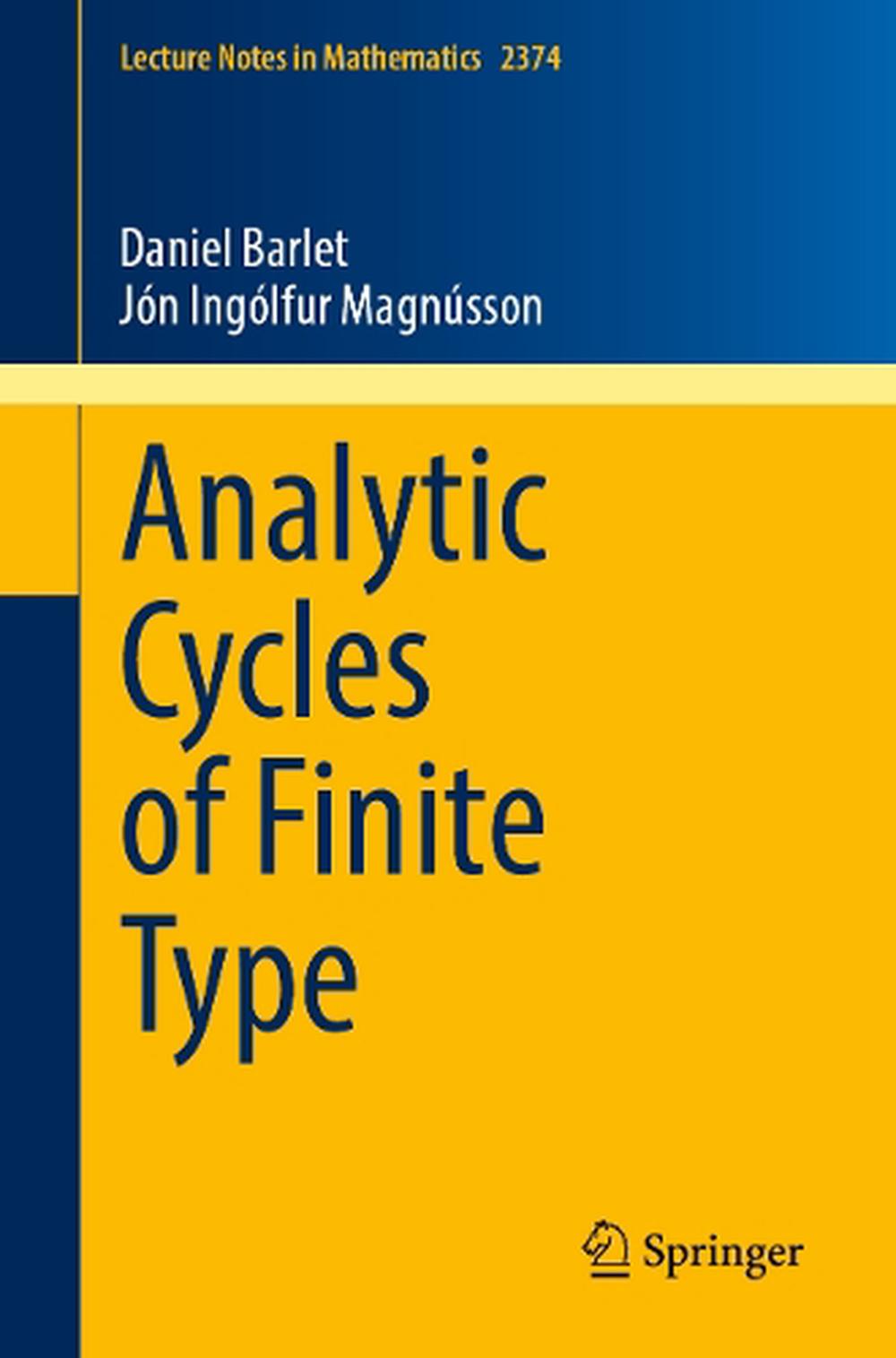 Analytic Cycles of Finite Type, 9783031964053