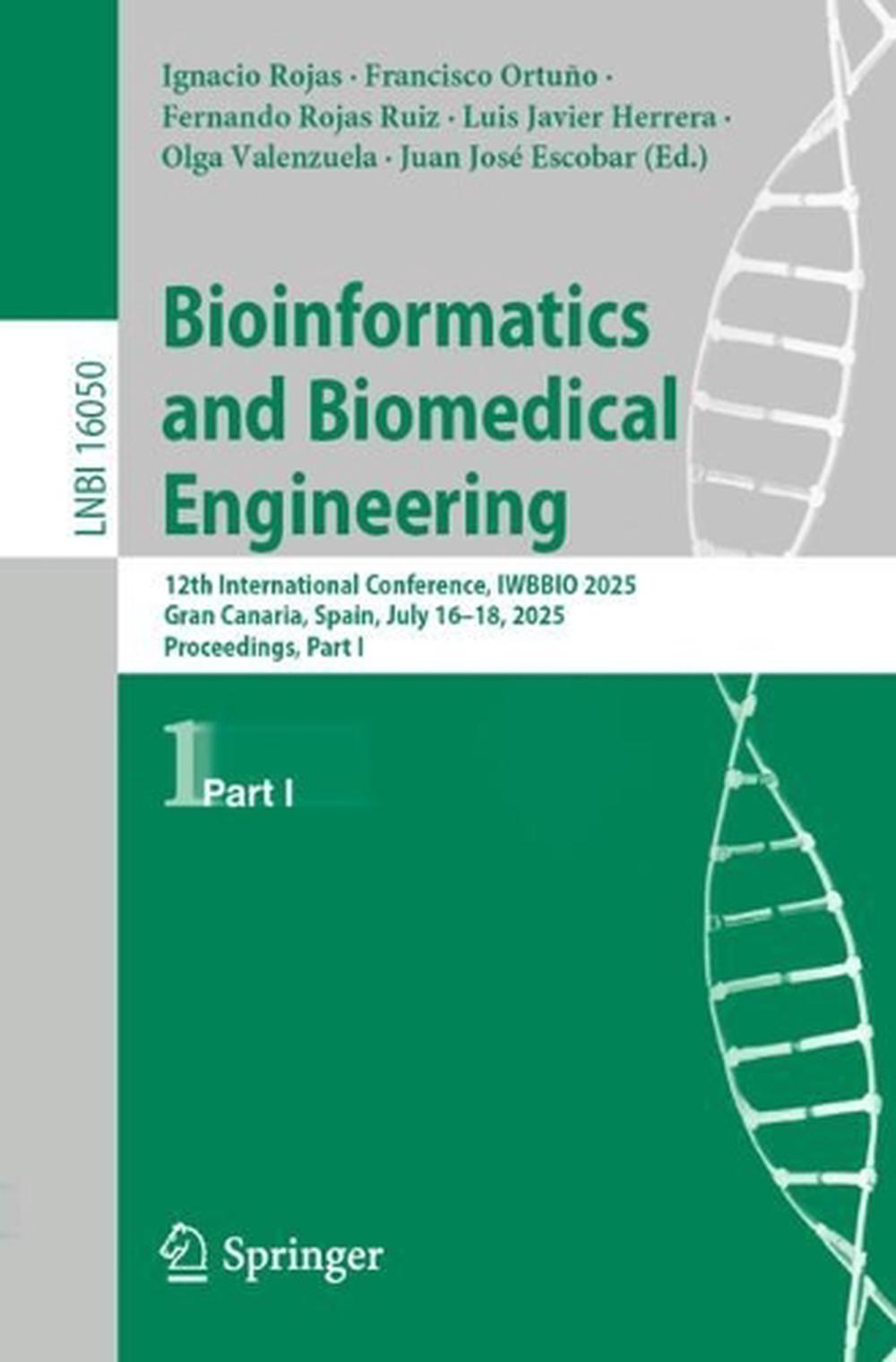 Bioinformatics and Biomedical Engineering, 9783032084545