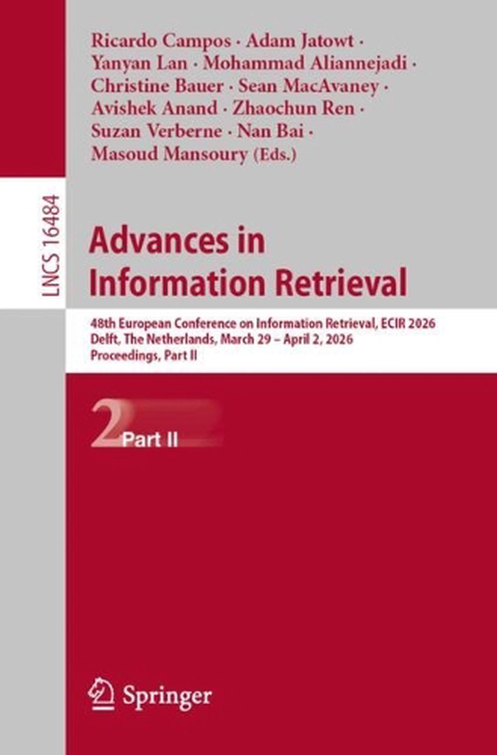 Advances in Information Retrieval, 9783032212993