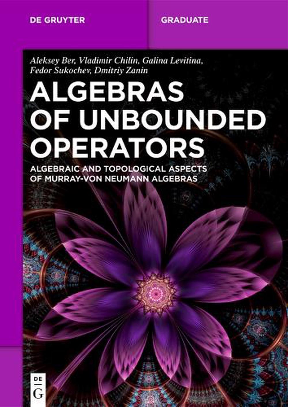 Algebras of Unbounded Operators, 9783111597911
