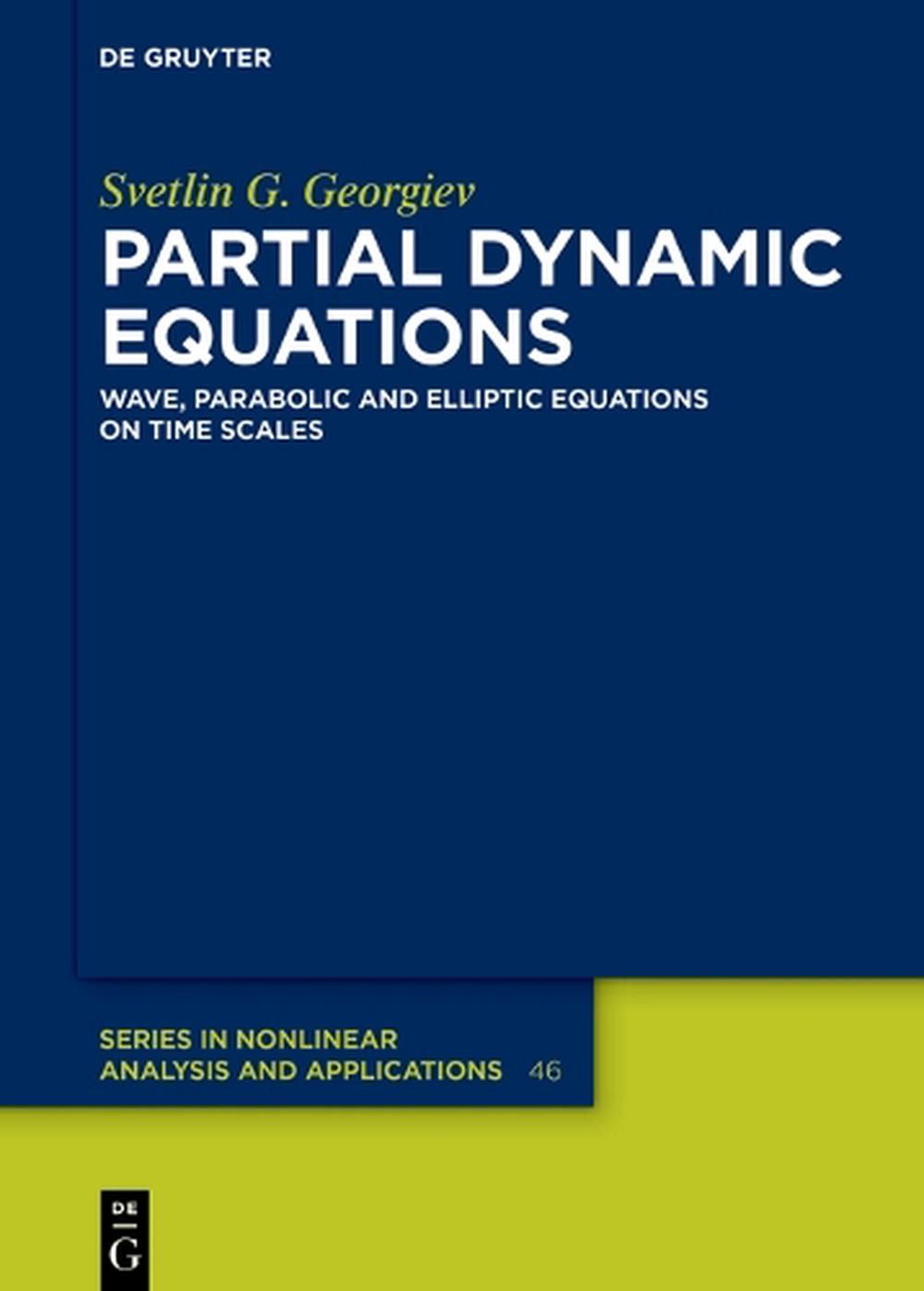 Partial Dynamic Equations, 9783111635514