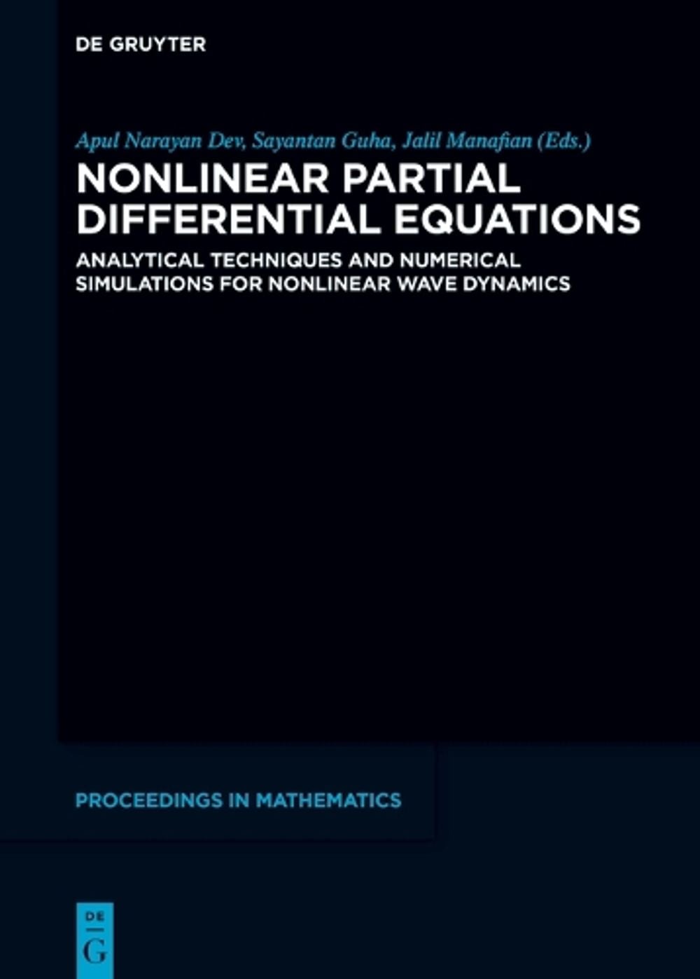 Nonlinear Partial Differential Equations by Apul Narayan Dev - ISBN: 9783119144568