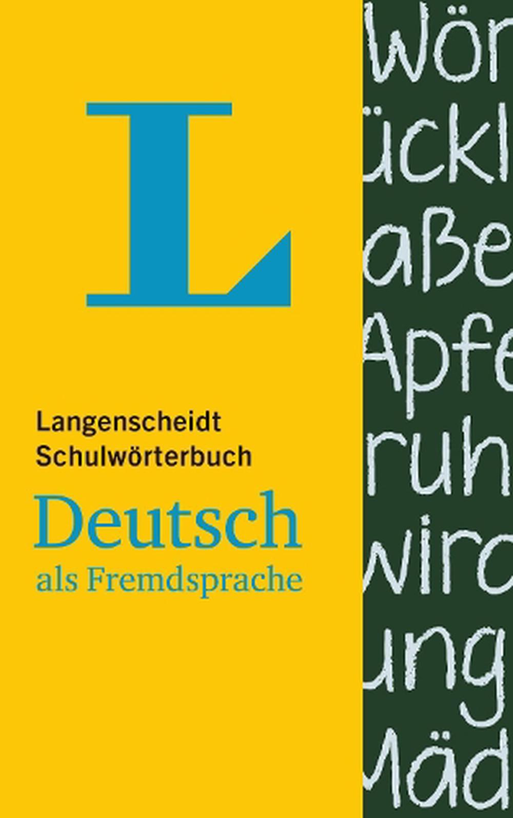 Langenscheidt Schulworterbuch Deutsch als Fremdsprache, 9783125141544