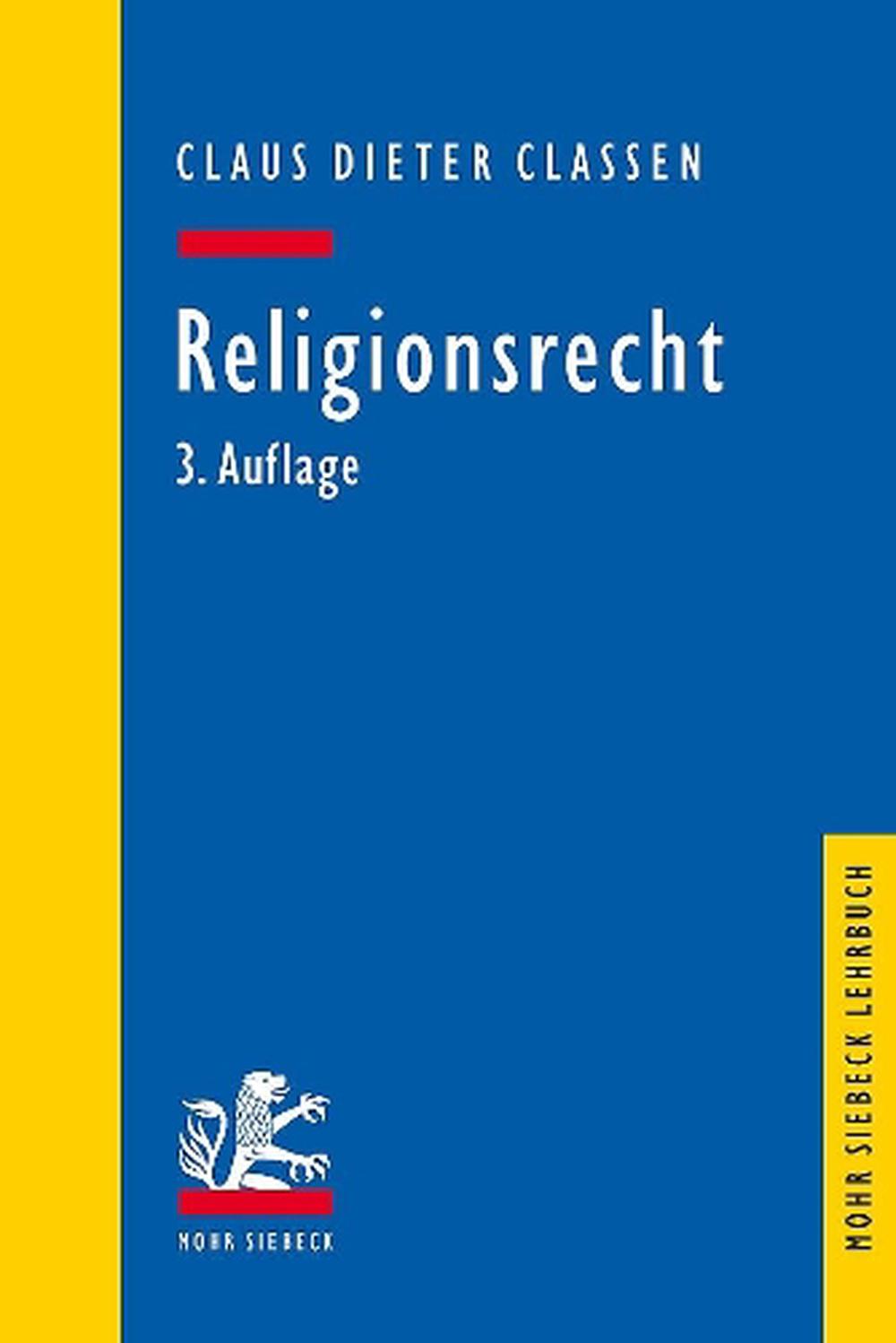 Religionsrecht, 9783161599798