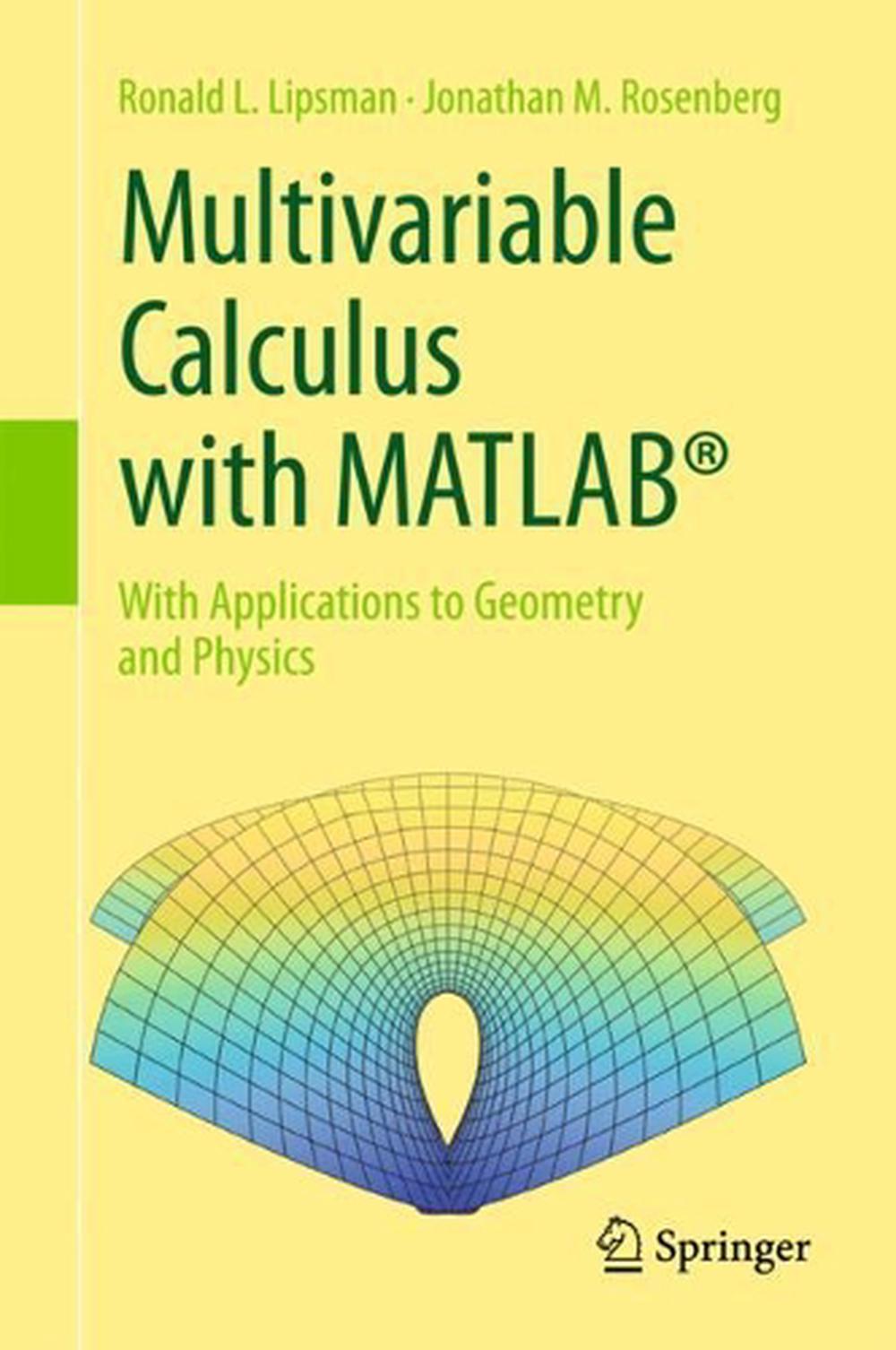 Multivariable Calculus with MATLAB®, 9783319650692