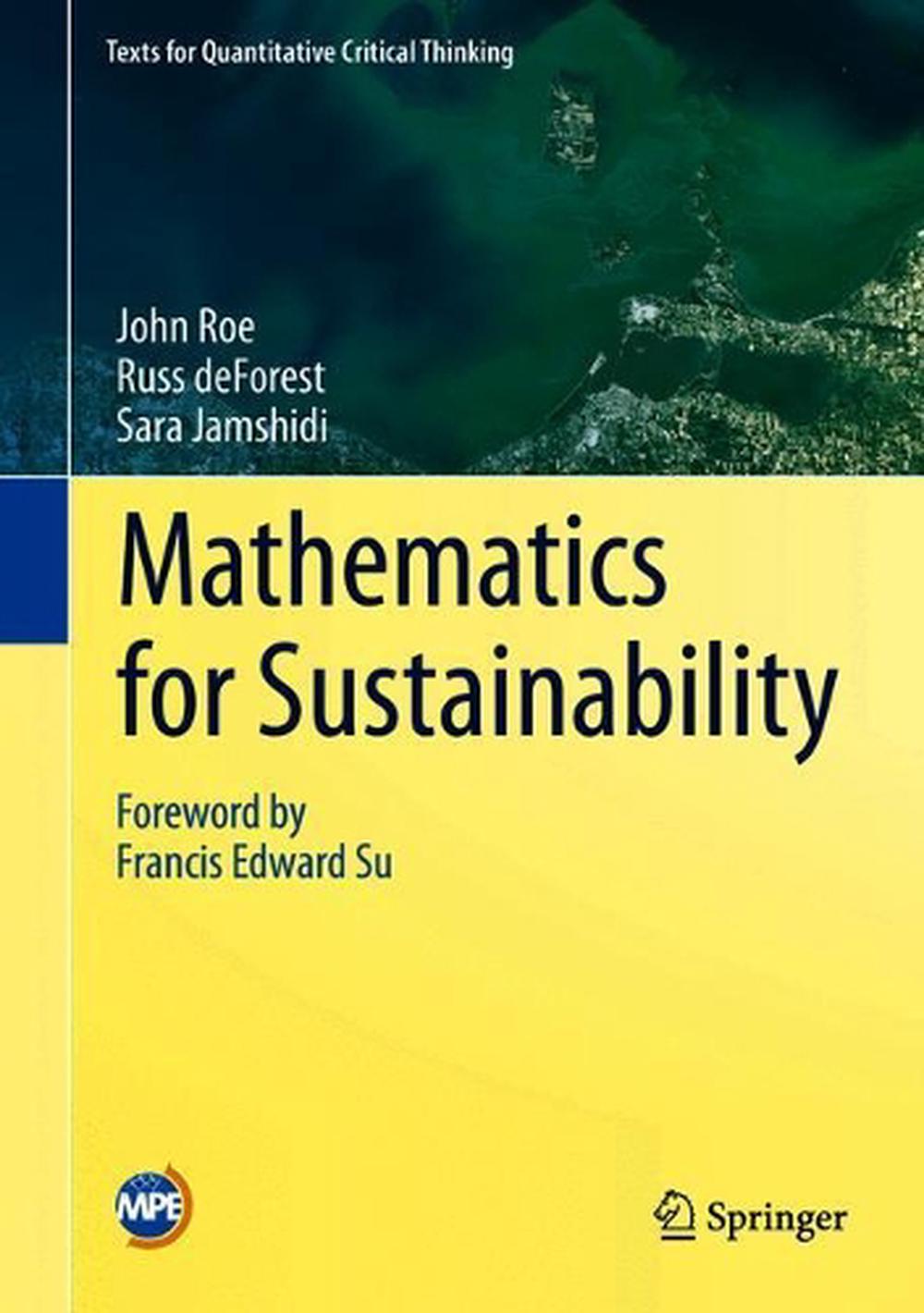 Mathematics for Sustainability, 2018th Edition, 9783319766591
