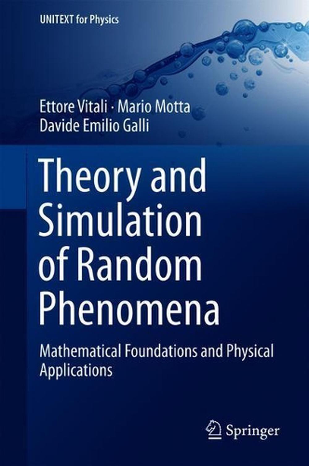 Theory and Simulation of Random Phenomena, 2018th Edition, 9783319905143