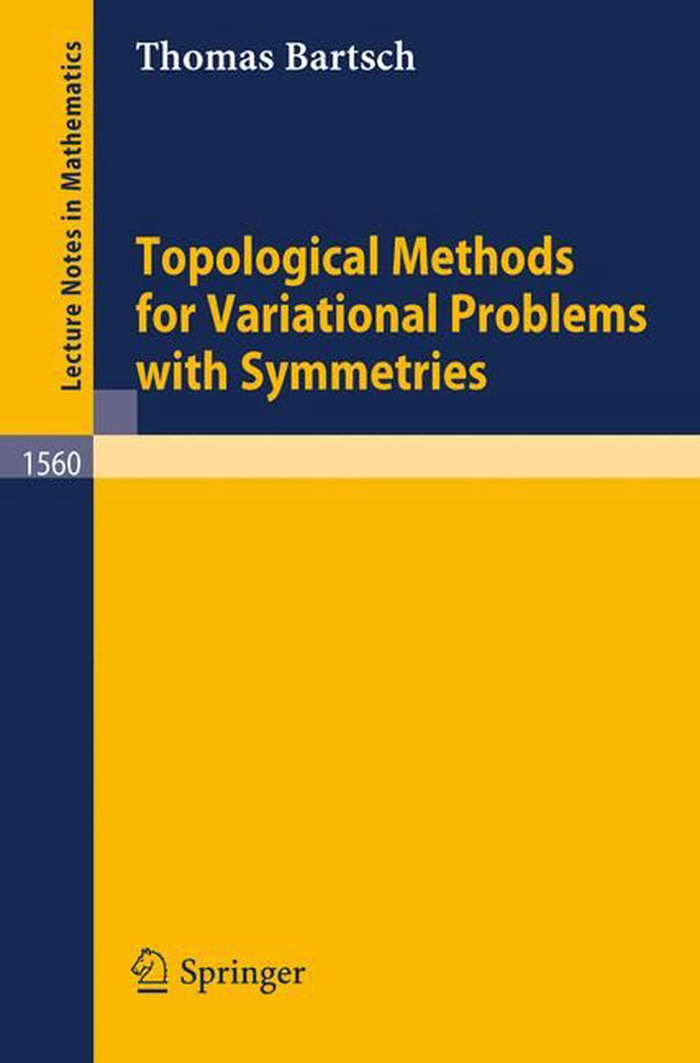 Topological Methods for Variational Problems with Symmetries, 9783540573784