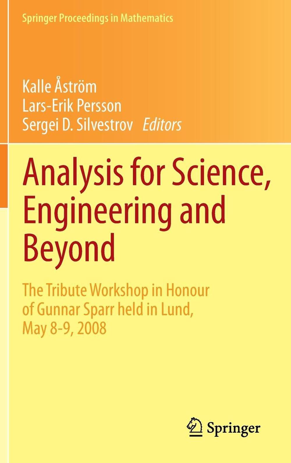 Analysis for Science, Engineering and Beyond, 9783642202353