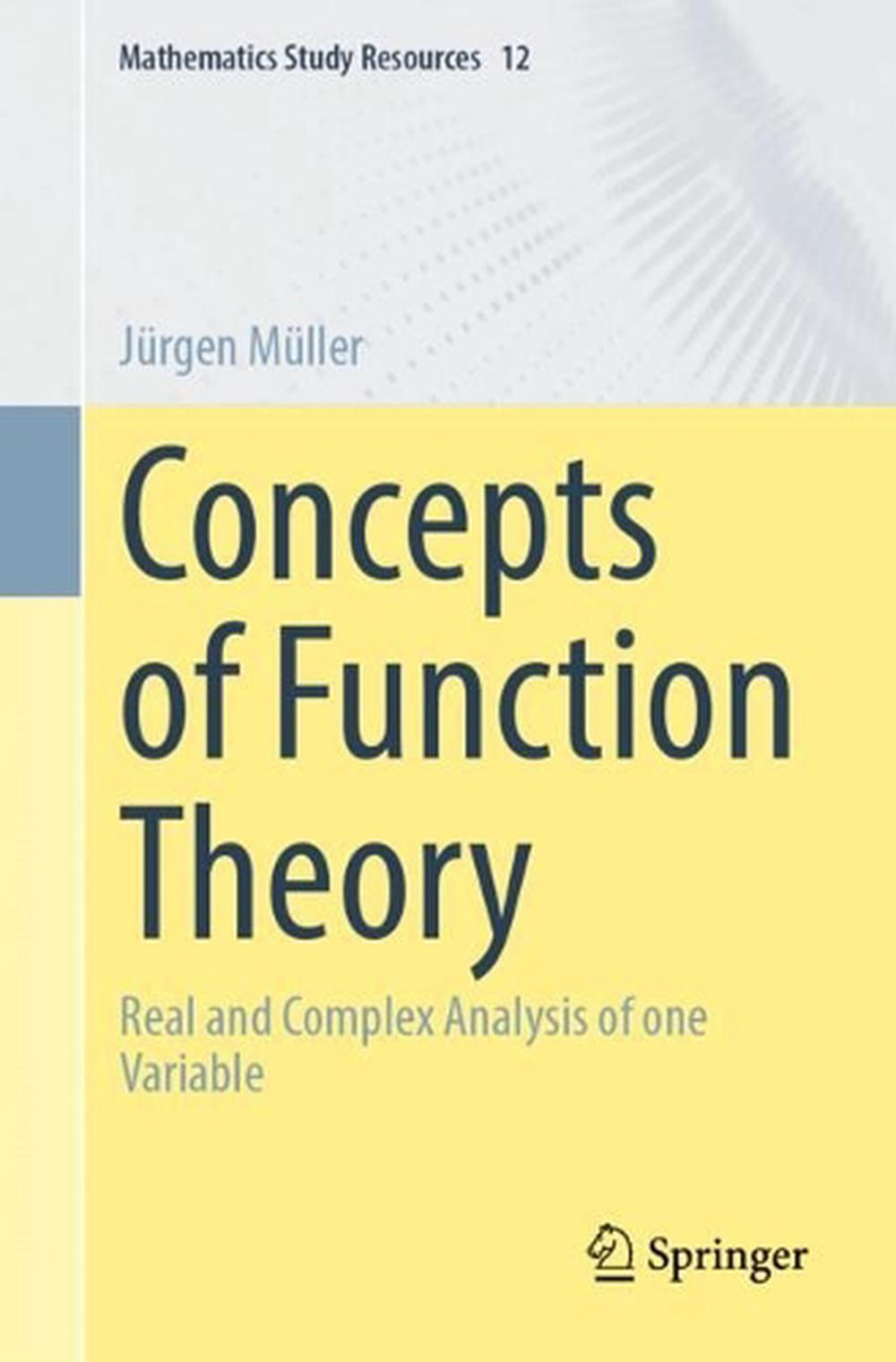 Concepts of Function Theory, 9783662691144