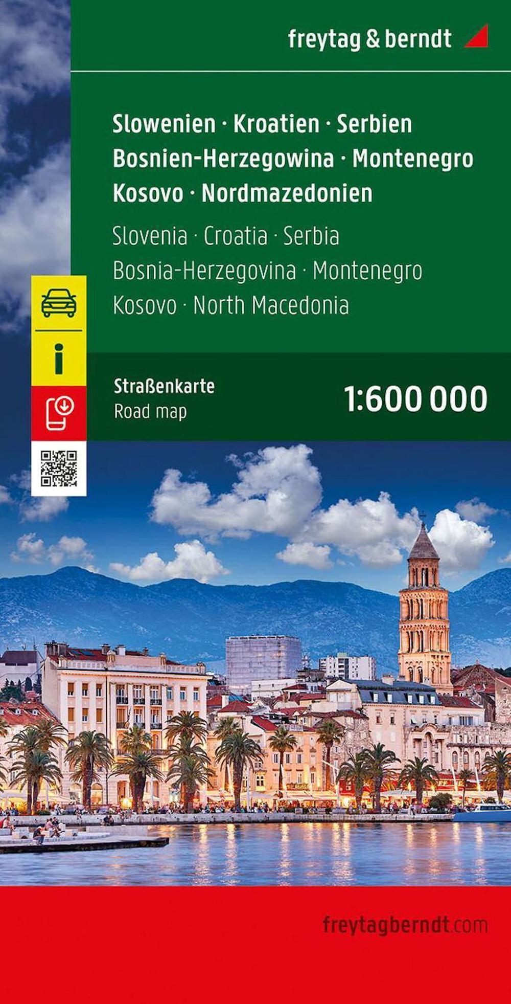 Slovenia - Croatia - Serbia - Montenegro Bosnia Herzegovina, 9783707922448