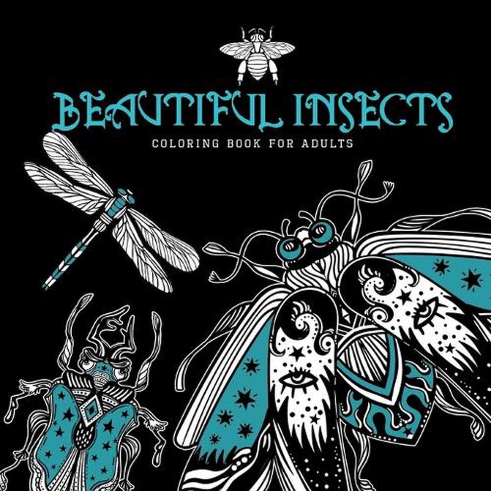 Beautiful Insects Coloring Book for Adults, 9783752985856
