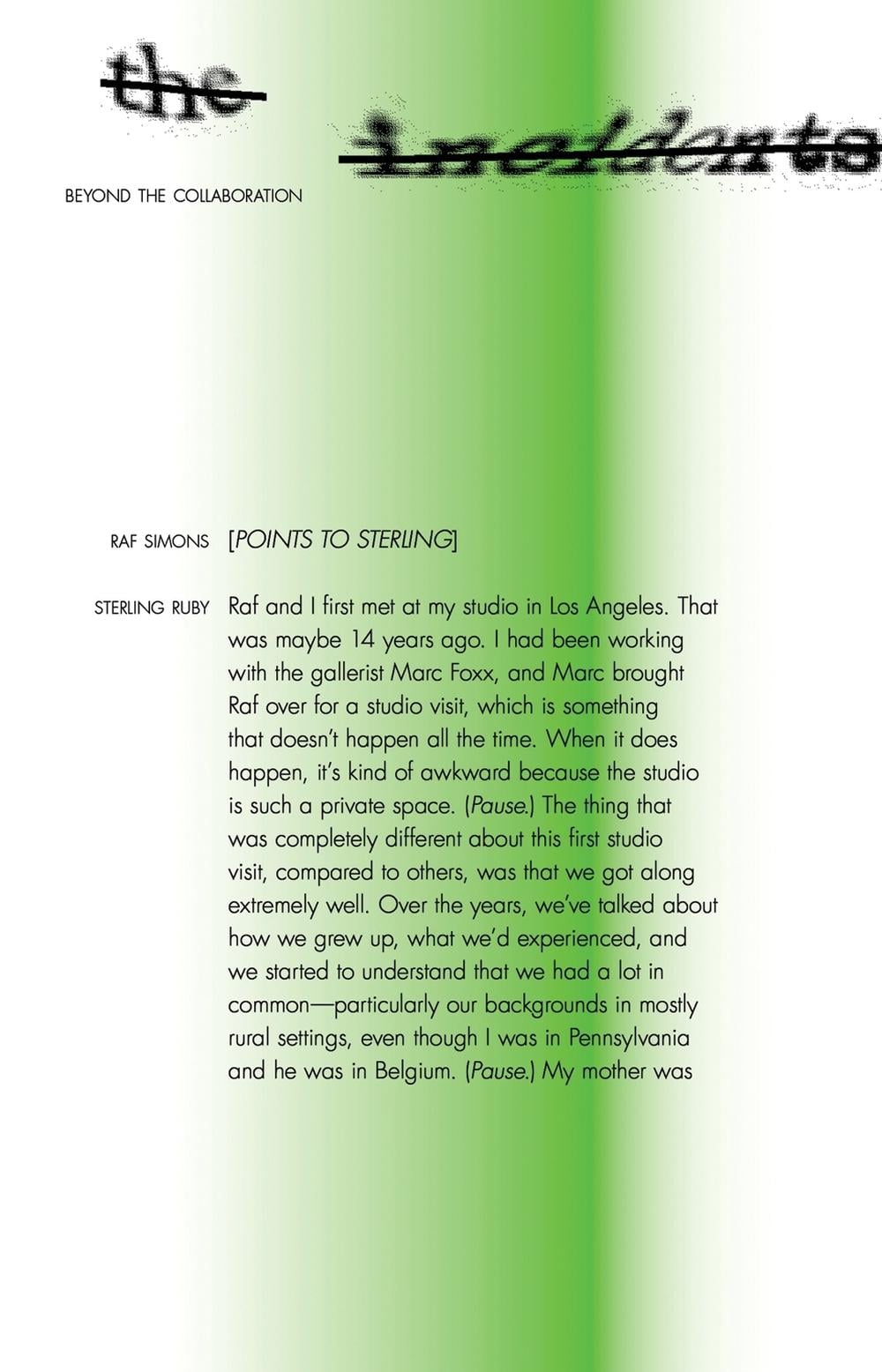 Beyond the Collaboration by Sterling Ruby - ISBN: 9783956794339