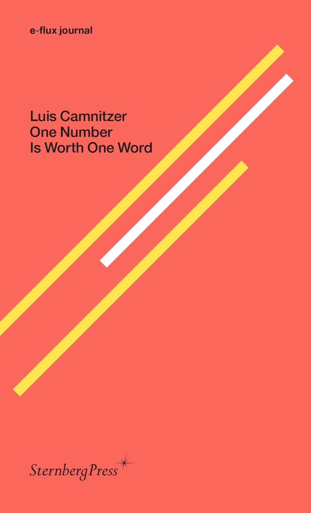 One Number Is Worth One Word by Luis Camnitzer - ISBN: 9783956795091
