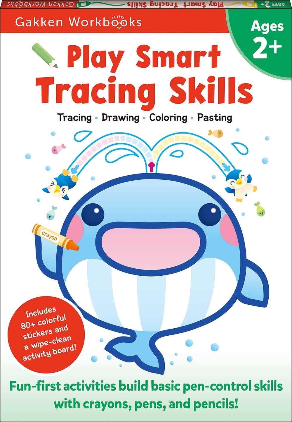 Play Smart Tracing Skills Age 2+ by Gakken early childhood experts - ISBN: 9784056212167