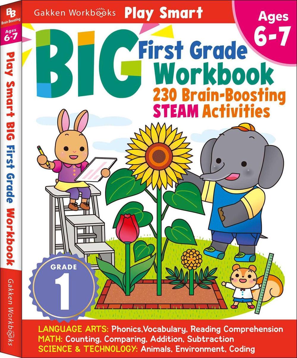 Play Smart BIG First Grade Workbook by Gakken early childhood experts - ISBN: 9784056212440