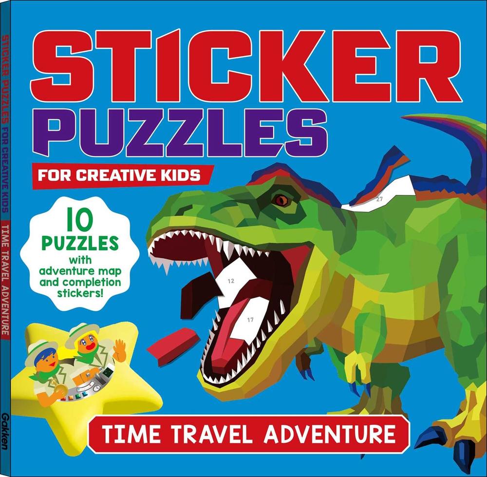 STICKER PUZZLES; TIME TRAVEL ADVENTURE by Gakken early childhood experts - ISBN: 9784056212457