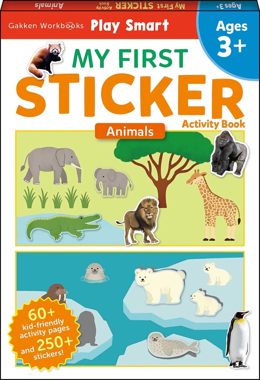 My First Sticker Activity Book Animals by Gakken early childhood experts - ISBN: 9784056212464