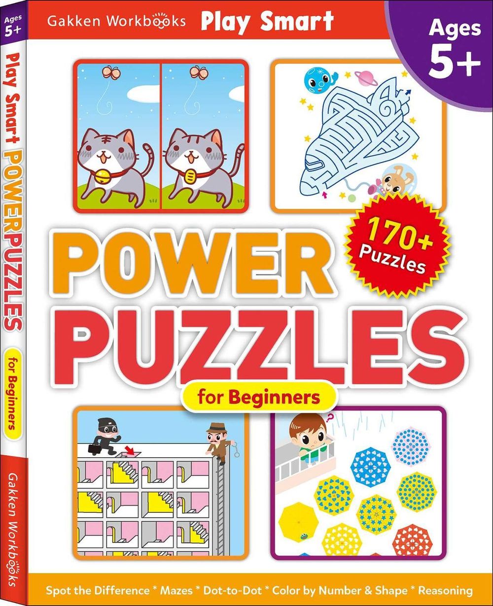 Play Smart Power Puzzles for Beginners by Gakken early childhood experts - ISBN: 9784056212488