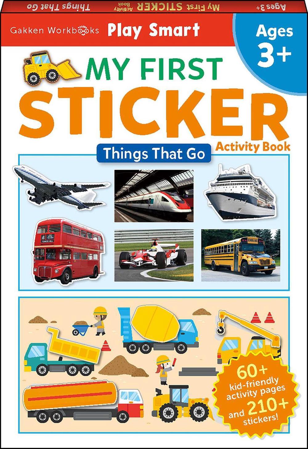 My First STICKER Activity Book Things That Go by Gakken early childhood experts - ISBN: 9784056212532