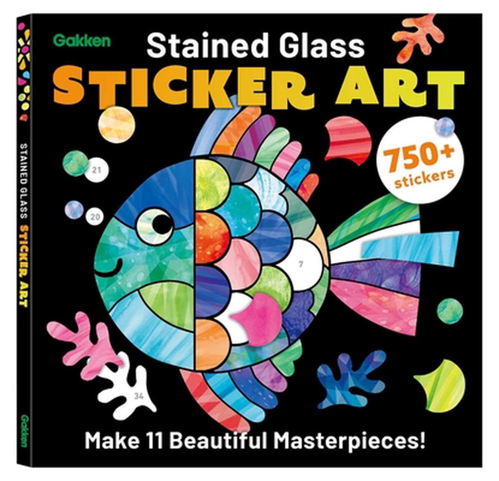 Stained Glass Sticker Art by Gakken Early Childhood Expert - ISBN: 9784056212648
