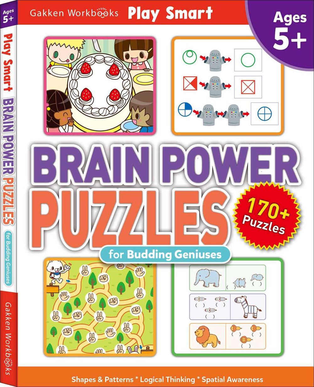 Brain Power Puzzles for Budding Geniuses by Gakken Early Child Expert - ISBN: 9784056212709