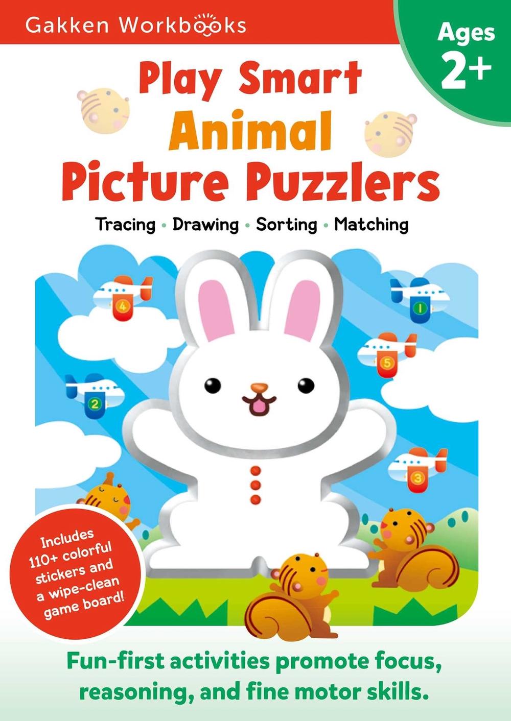 Play Smart Animal Picture Puzzlers Age 2+ by Gakken early childhood experts - ISBN: 9784056300215
