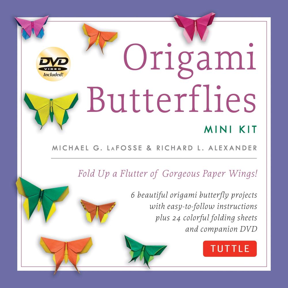 Origami Butterflies Mini Kit, 9784805312780
