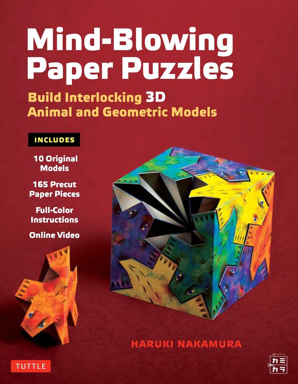 Mind-Blowing Paper Puzzles Kit, 9784805315095