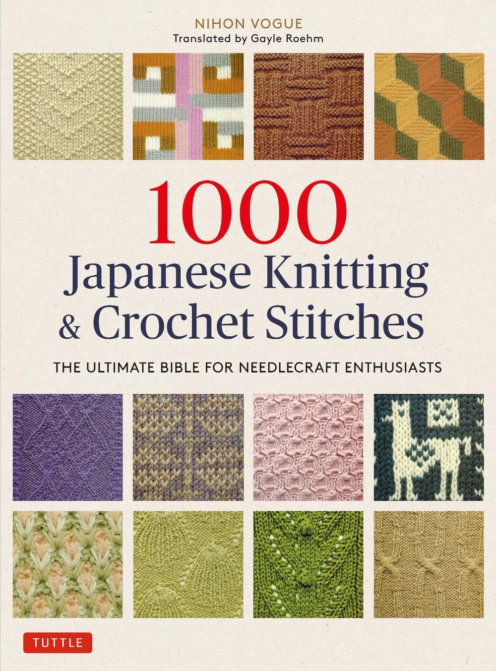 1000 Japanese Knitting & Crochet Stitches by Nihon Vogue - ISBN: 9784805315194