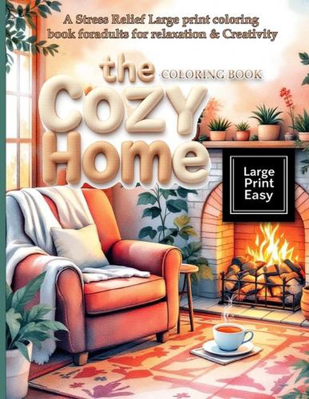 The Cozy Home Coloring Book, 9784982624010