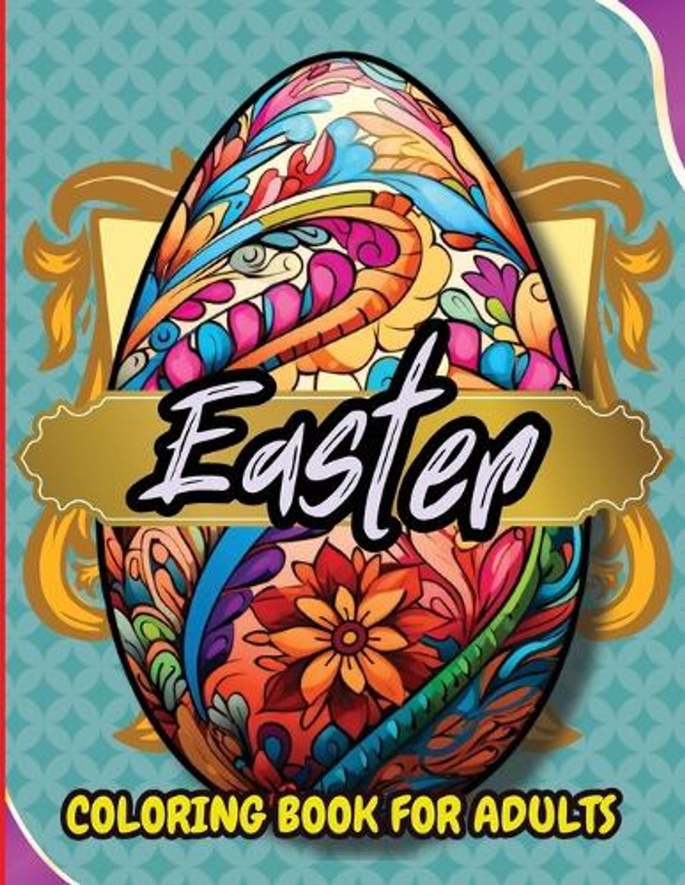 Easter Coloring Book For Adults by Tobba - ISBN: 9787336497780