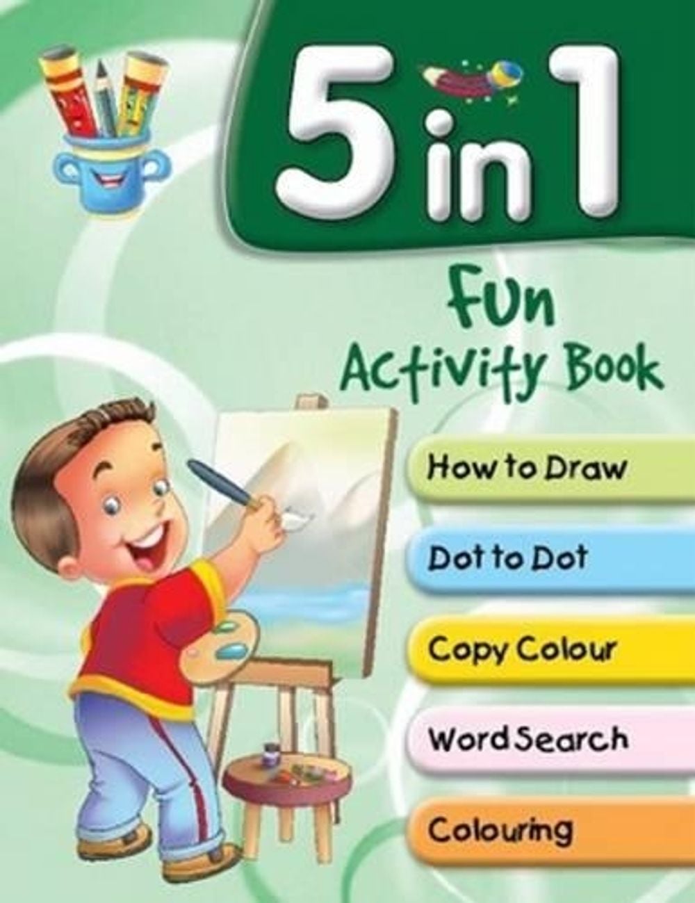 5 in 1 Fun Activity Book by Pegasus, Paperback, 9788131934791 | Buy ...