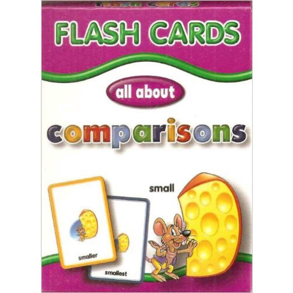 Wilco Publishing House All About Comparisons Flash Cards, 9788182525511