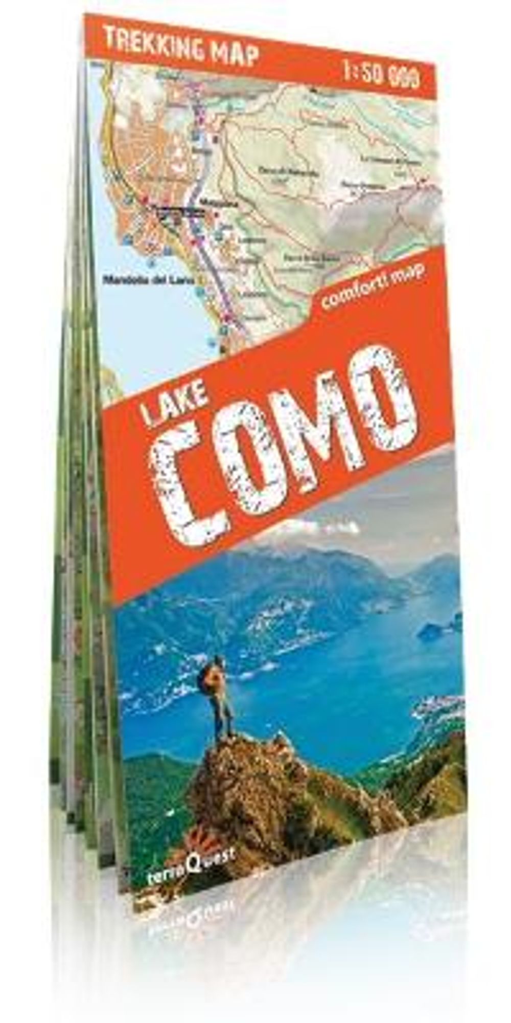 Terraquest Trekking Map Lake Como by Terraquest, 9788361155515 Buy