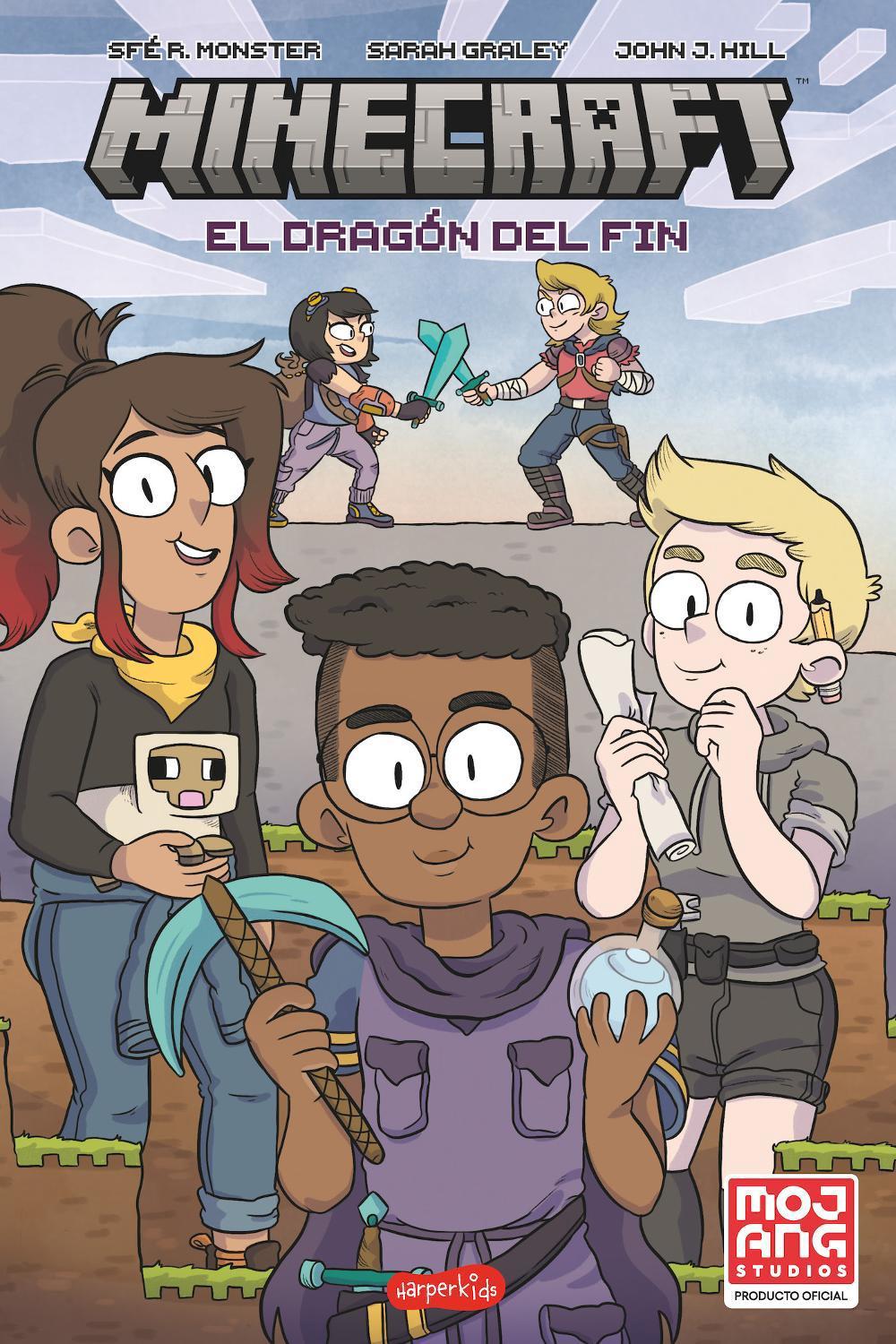 El Dragón del Fin. Minecraft (Minecraft. Comic), 9788418774287