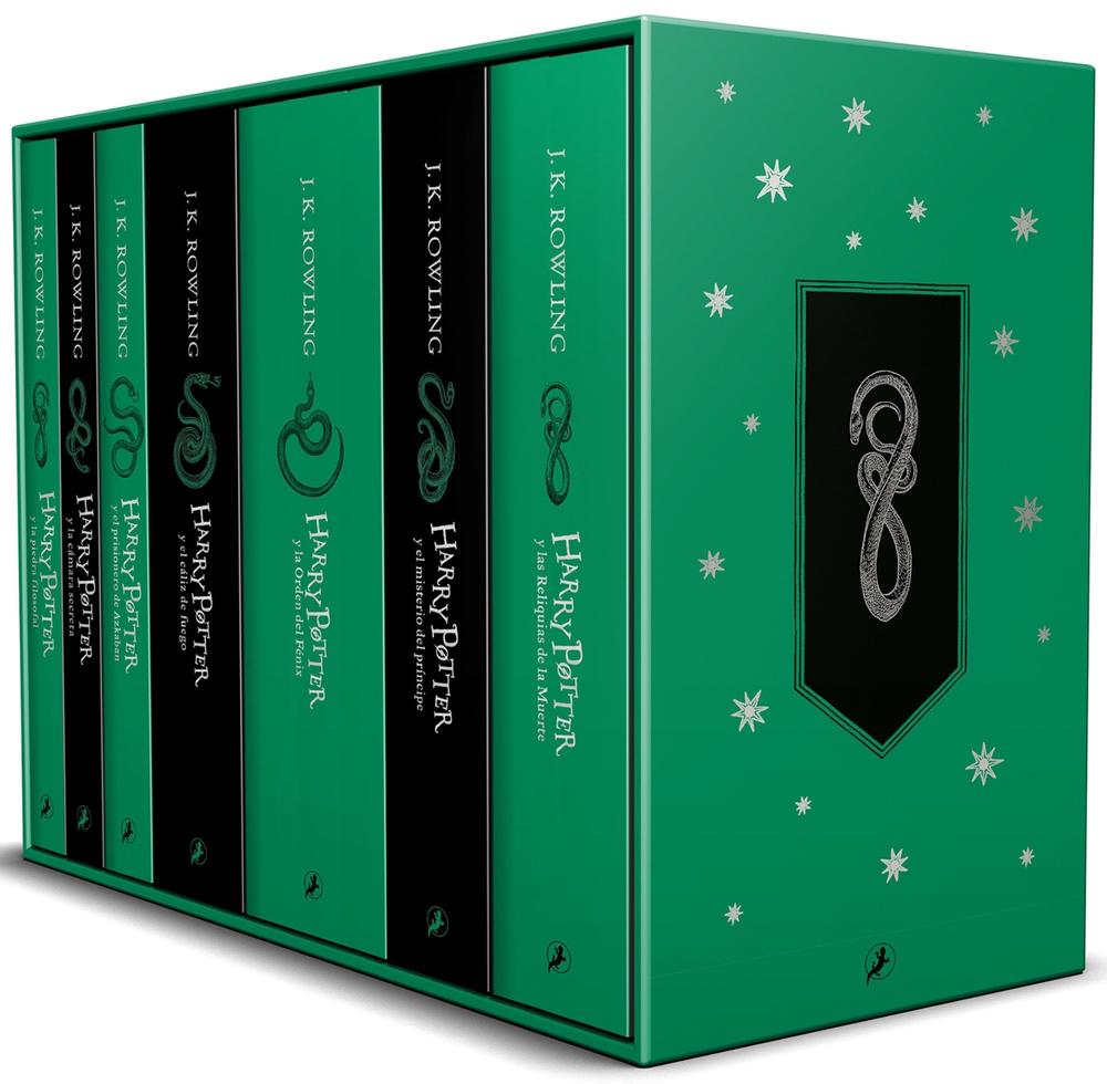 Philosopher's Stone Harry Potter Slytherin Edition Box Set