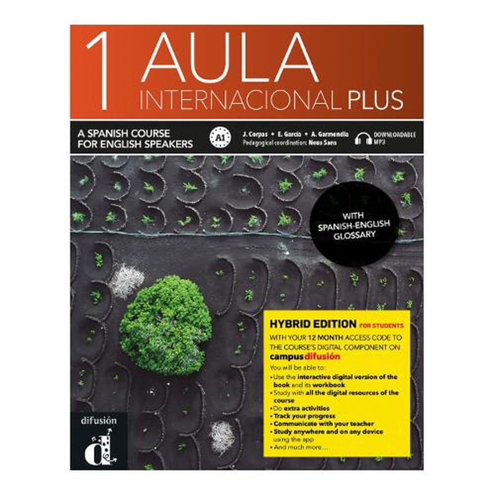 Aula internacional Plus 1 - Edición híbrida - Edición inglesa - Libro del alumno. A1, 9788419236050