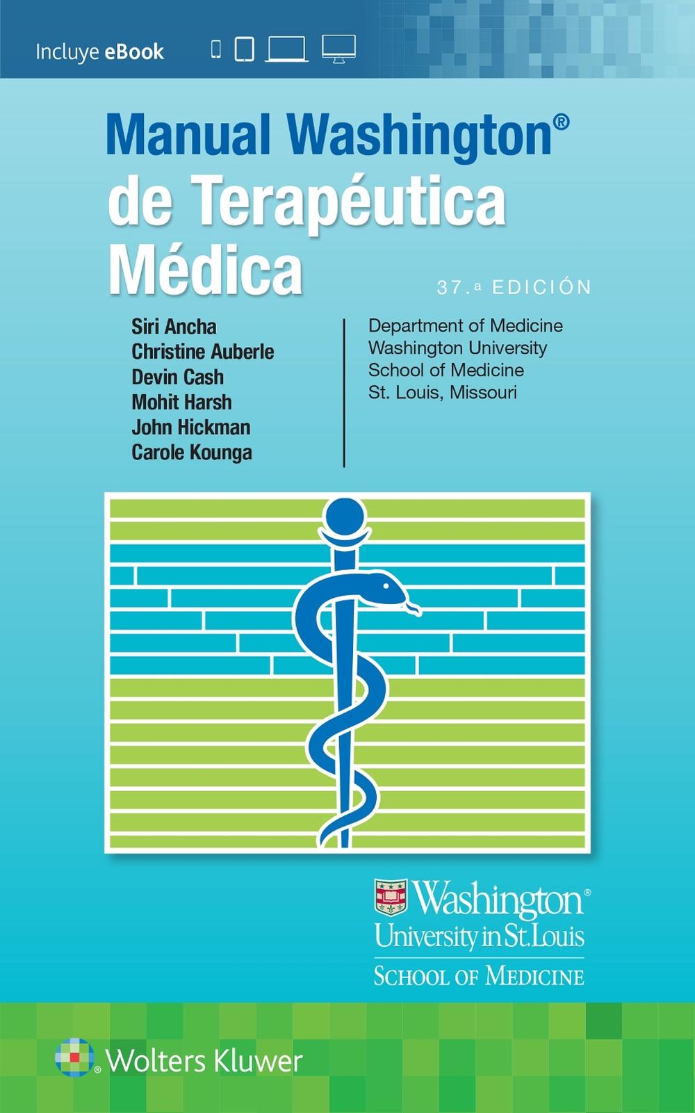Manual Washington de terapéutica médica by Siri Ancha - ISBN: 9788419284518