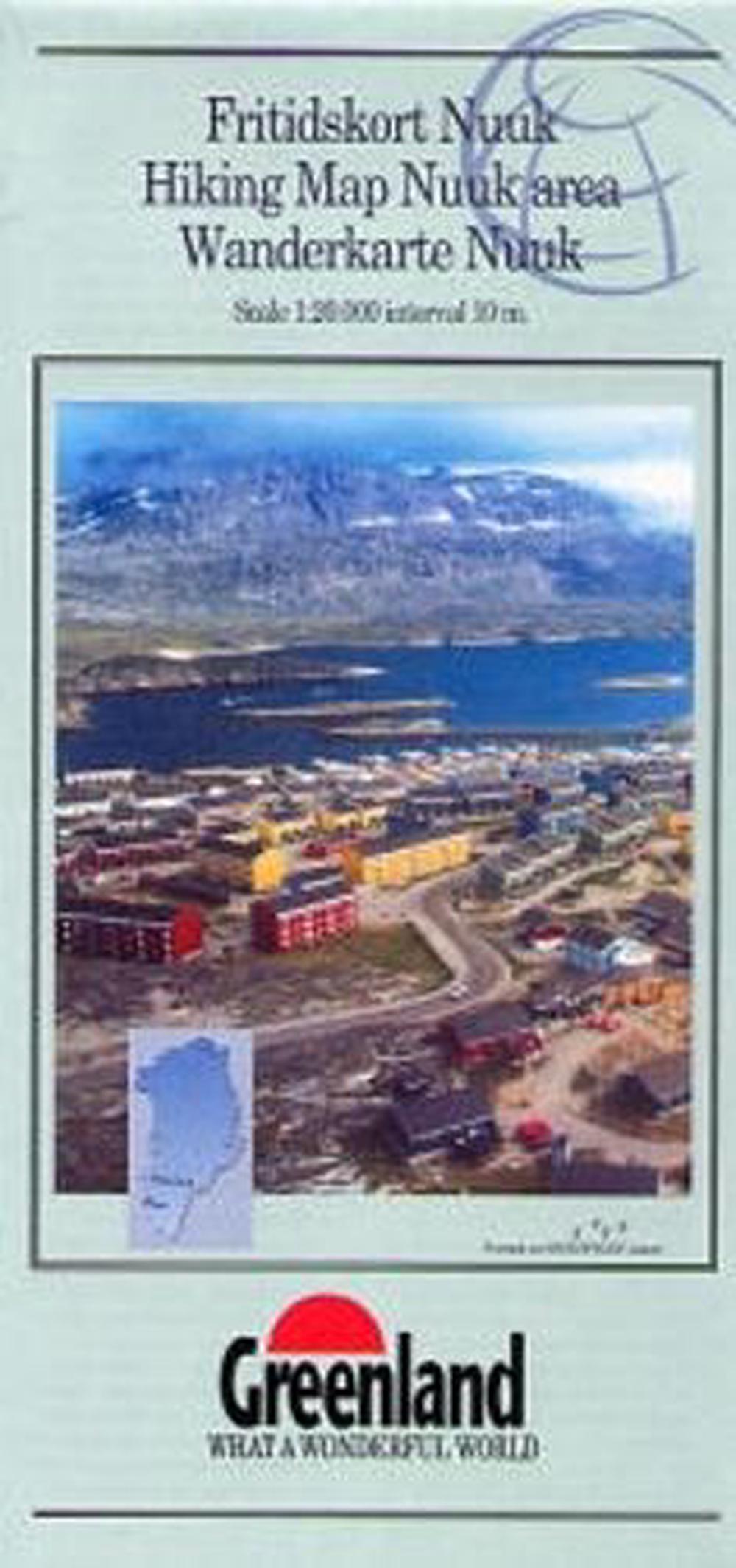 Nuuk hiking map (11A) 1:20,000, Folded, 9788790677138 | Buy online at ...