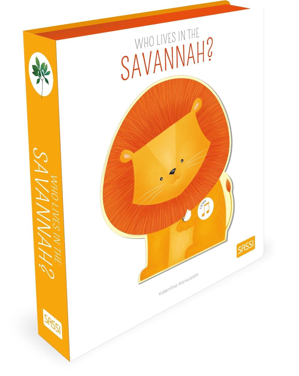 Sound Book - Who Lives in the Savannah, 9788830303935