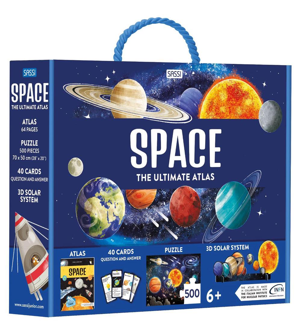 Sassi The Ultimate Atlas and Puzzle Set - Space Sassi The Ultimate Atlas and Puzzle Set - Space