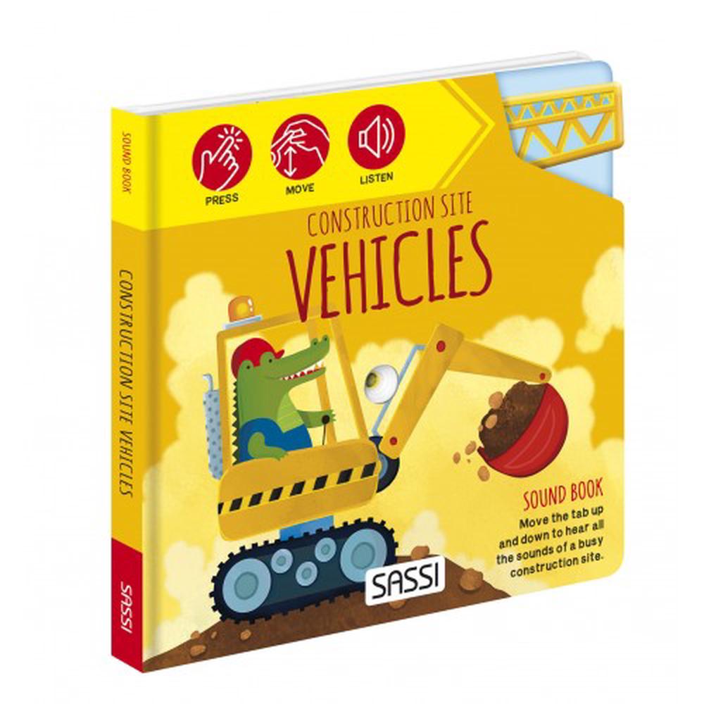 Sound Book - Construction Site Vehicles, 9788830308503
